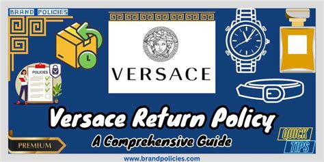 versace in store return policy|Versace cancel order.